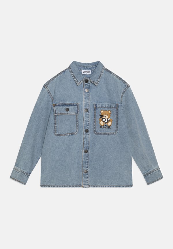 UNISEX - Button-down blouse - faded denim