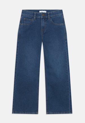 NKFROSE WIDE JEANS - Jeans straight leg - dark blue denim