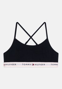 Tommy Hilfiger STRAPPY BRALETTE PRINT 2 PACK - Grudnjak - monotype ithaca/desert sky