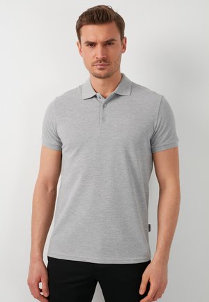 Polo - grey melange