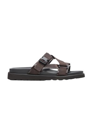 KLAPKI - Pantolette flach - dark brown