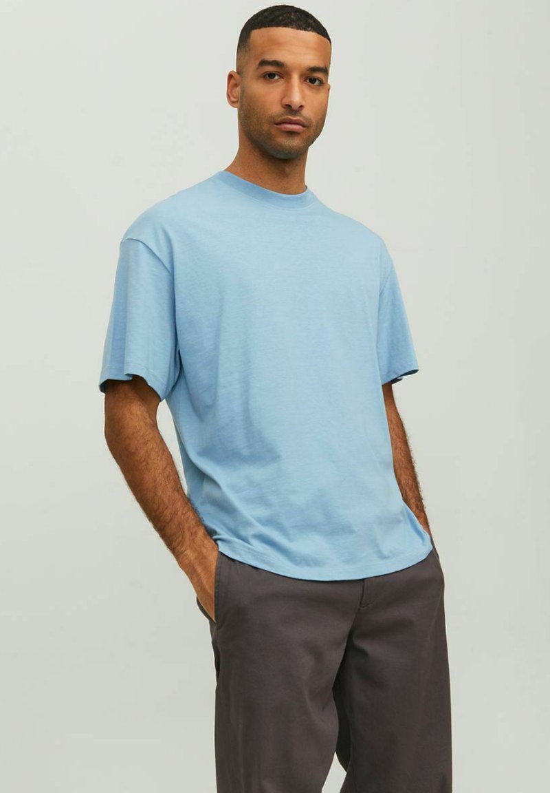 Jack And Jones Tienda Online Jack & Jones Jorbrink Studio Back Tee SS - Camiseta De Cuello Premium Stretch
