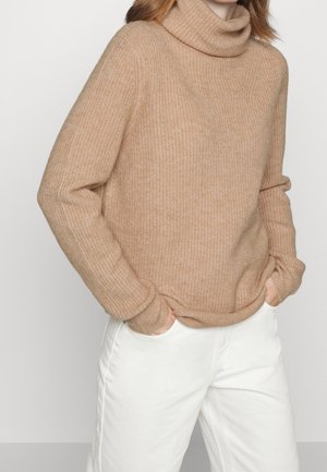 Strickpullover - camel