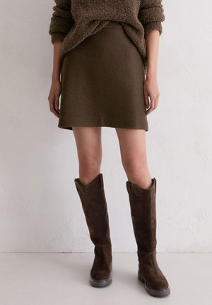 REGULAR - Minirock - shaded brown