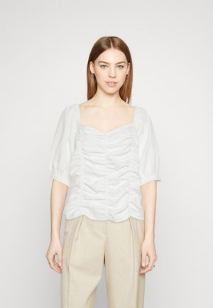 JDY JDYANJULI SHORT - Μπλούζα - white