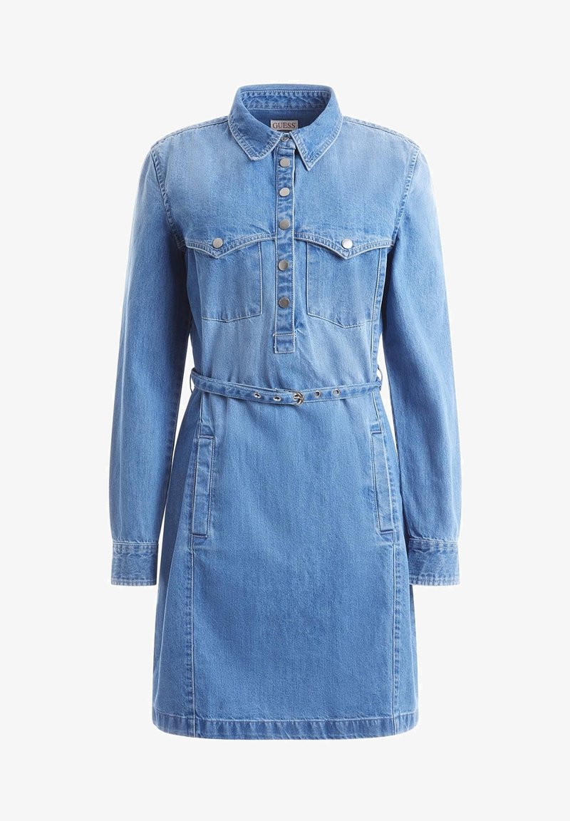 Guess Denim dress - blue - (Pre-owned) - Zalando.ie Guess Denim dress - blue - (Pre-owned) - Zalando.ie
