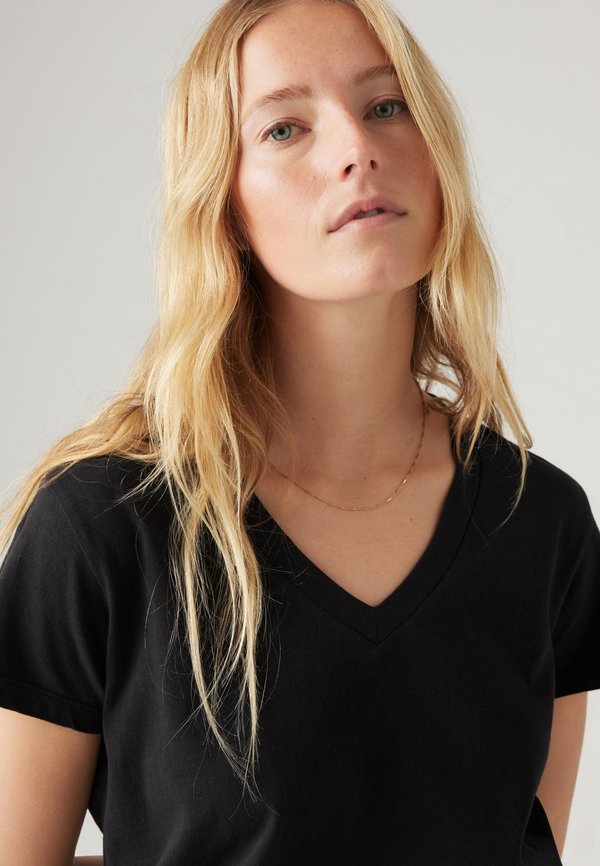 BOXY TEE - Basic T-shirt - caviar slub3