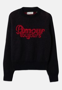 FUZZY LOVE UNISEX - Pullover - black