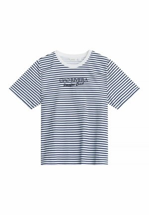 Dobber, NONNI TEE - T-Shirt print - blue stripe