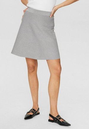 LILYPILLY - sukňa v tvare A - light grey mel