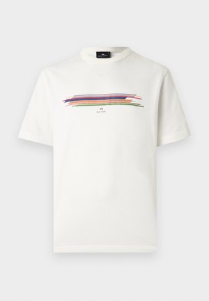 CASUAL FIT - T-shirt imprimé - white