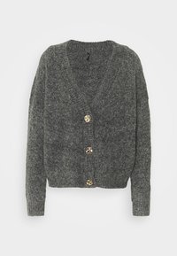 ONYZOEY CARDIGAN - Neuletakki - dark grey melange