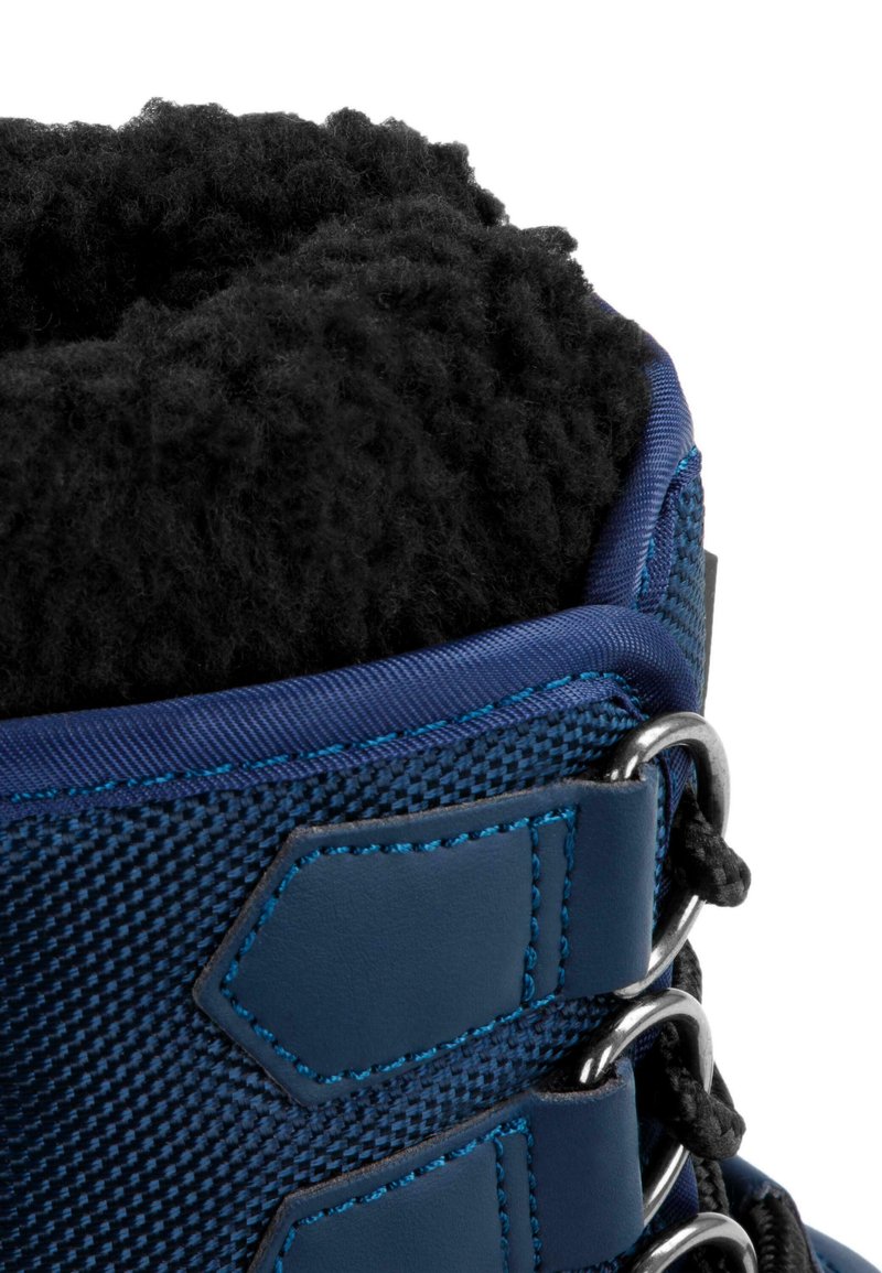 Kinder Booties | normani Outdoor Sports TULITA SNOW HIGH CUT Schnürstiefel navy/dunkelblau - AK95590 Kinder Booties | normani Outdoor Sports TULITA SNOW HIGH CUT Schnürstiefel navy/dunkelblau - AK95590