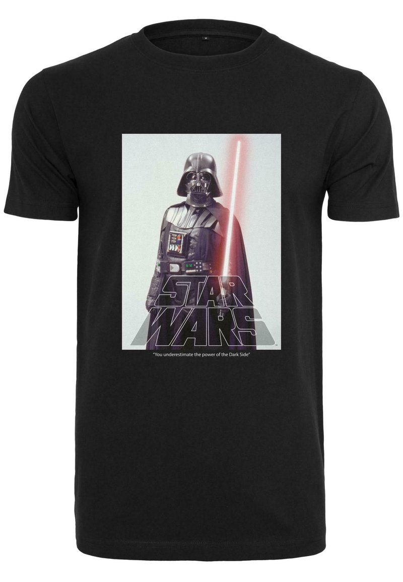 Merchcode - STAR WARS DARTH VADER LOGO  - T-shirt con stampa - black, Ingrandire