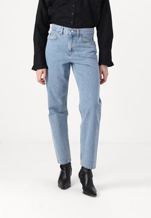 ZETA PANT - Straight leg -farkut - blue celeste wash