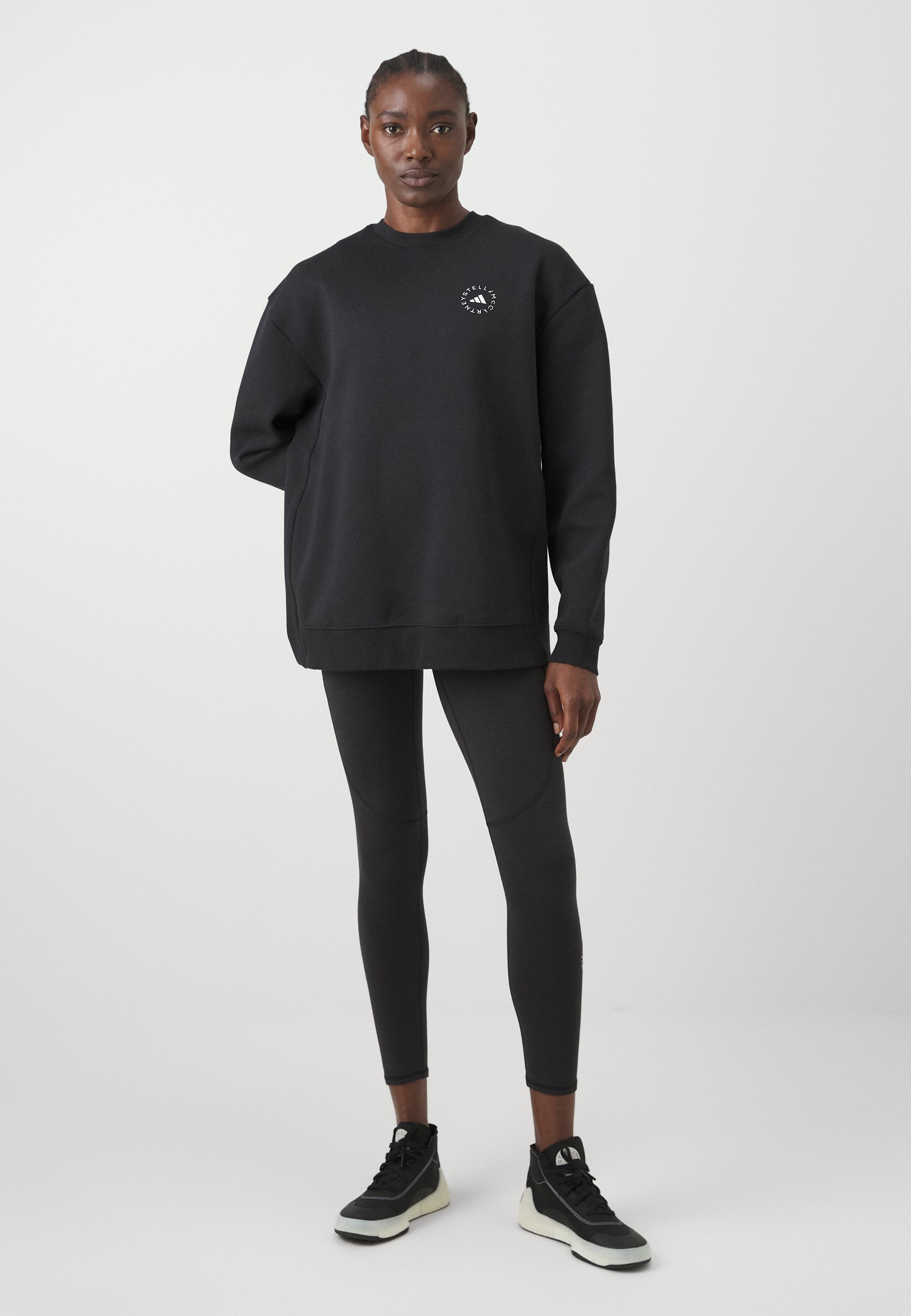 adidas by Stella McCartney LOOSE - Sweatshirt - black - Zalando.co.uk