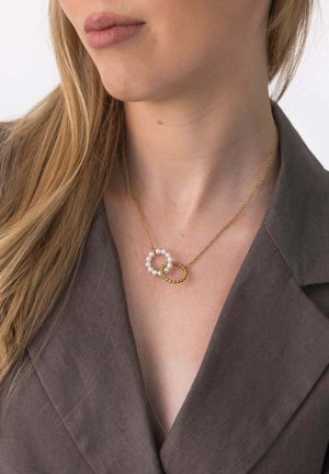 PURELEI, PURELEI KETTE INFINITY PEARL - Halskette - gold-coloured