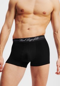 KARL LAGERFELD HOTEL KARL (PACK OF 3) - Boxer alsónadrág - black