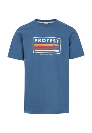 Protest, T-shirts print - raku blue