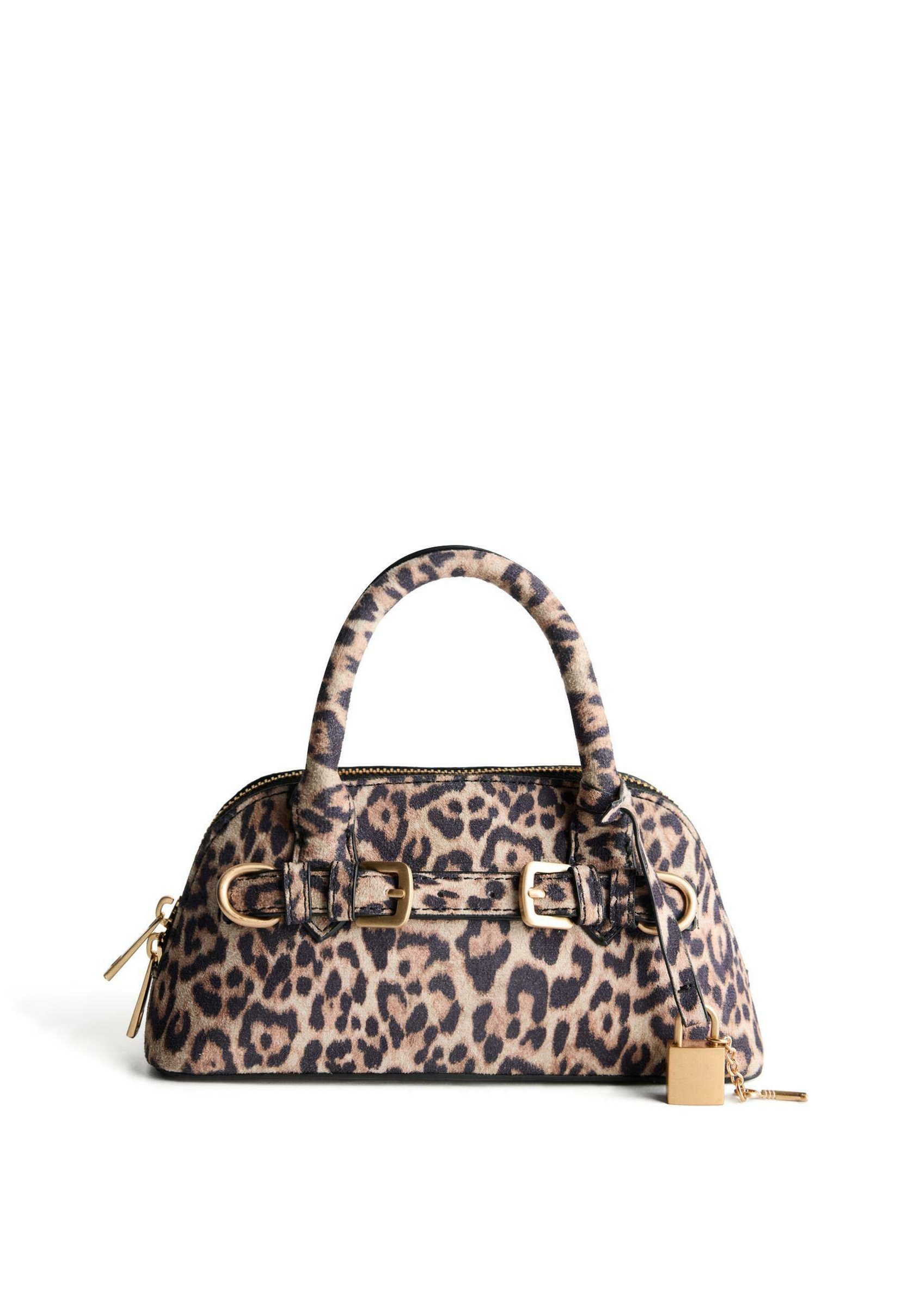 Bershka EFFECT MINI Borsa a mano dark brown/marrone scuro