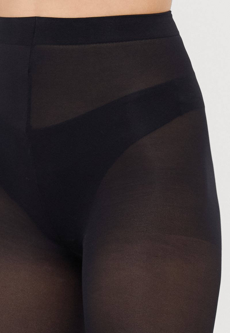 Collants DIM Opaque 40 Deniers Couleur Noir Mat - Taille Régulière, Neuf Avec étiquettes