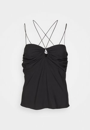 DESIGNERS REMIX EXCLUSIVE VALERIE CAMI - Débardeur - black