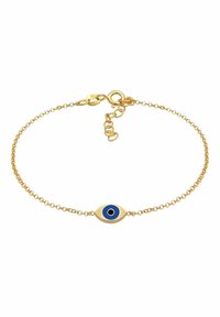 Elli EVIL EYE SYMBOL EMAILLE - Armband - gold-coloured