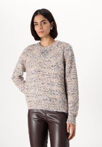 ONLY Tall ONLBEAUTY O-NECK - Vesta - cloud dancer/multi color