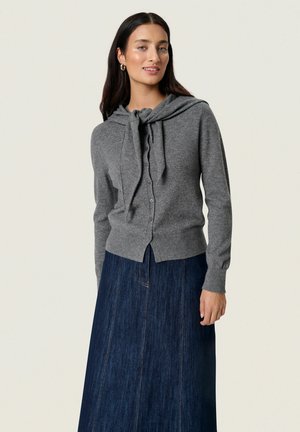 MOLINA STUDIO - Strickjacke - grey melange
