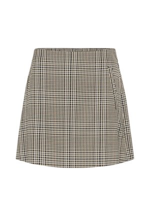 Culture, CUBIRSEN SKIRT - Jupe trapèze - black check