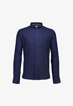 Jack's Sportswear, MÉLANGE BRUSHED - Camicia - dk navy mel