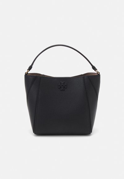 Tory Burch MCGRAW BUCKET BAG - Bolso de mano - black
