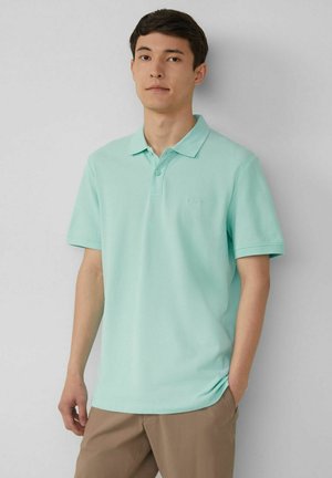 BASIC KNOPFLEISTE KRAGEN STÜCK - Poloshirt - minze