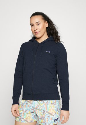 AHNYA FULL ZIP HOODY - Bluză de molton cu fermoar - smolder blue