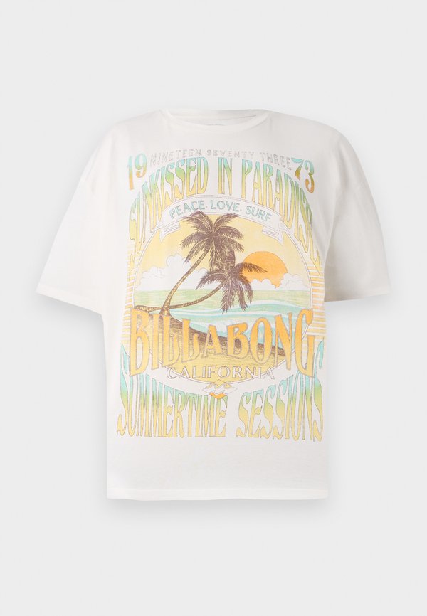 SUNSET MINDSET TEE - Print T-shirt - salt crystal3