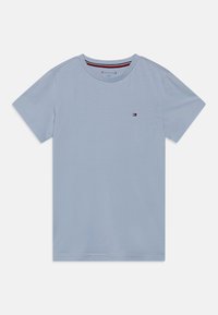 Tommy Hilfiger TEE UNISEX 2 PACK - T-shirt basic - breezy blue/grey heather