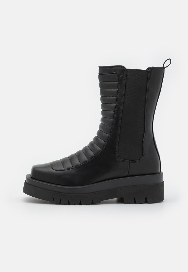 Raid Wide Fit Enkellaarsjes met plateauzool zwart Raid Wide Fit Enkellaarsjes met plateauzool zwart