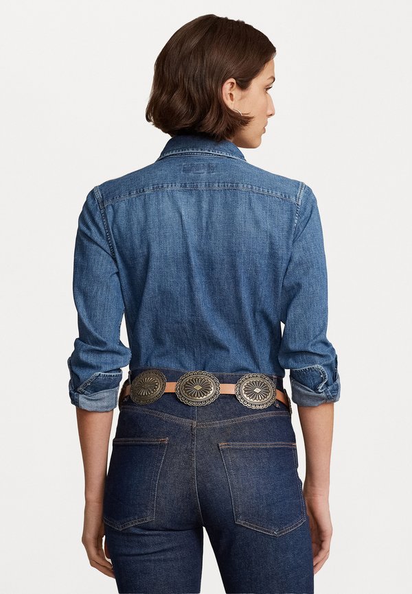 LONG SLEEVE - Button-down blouse - blaine wash4