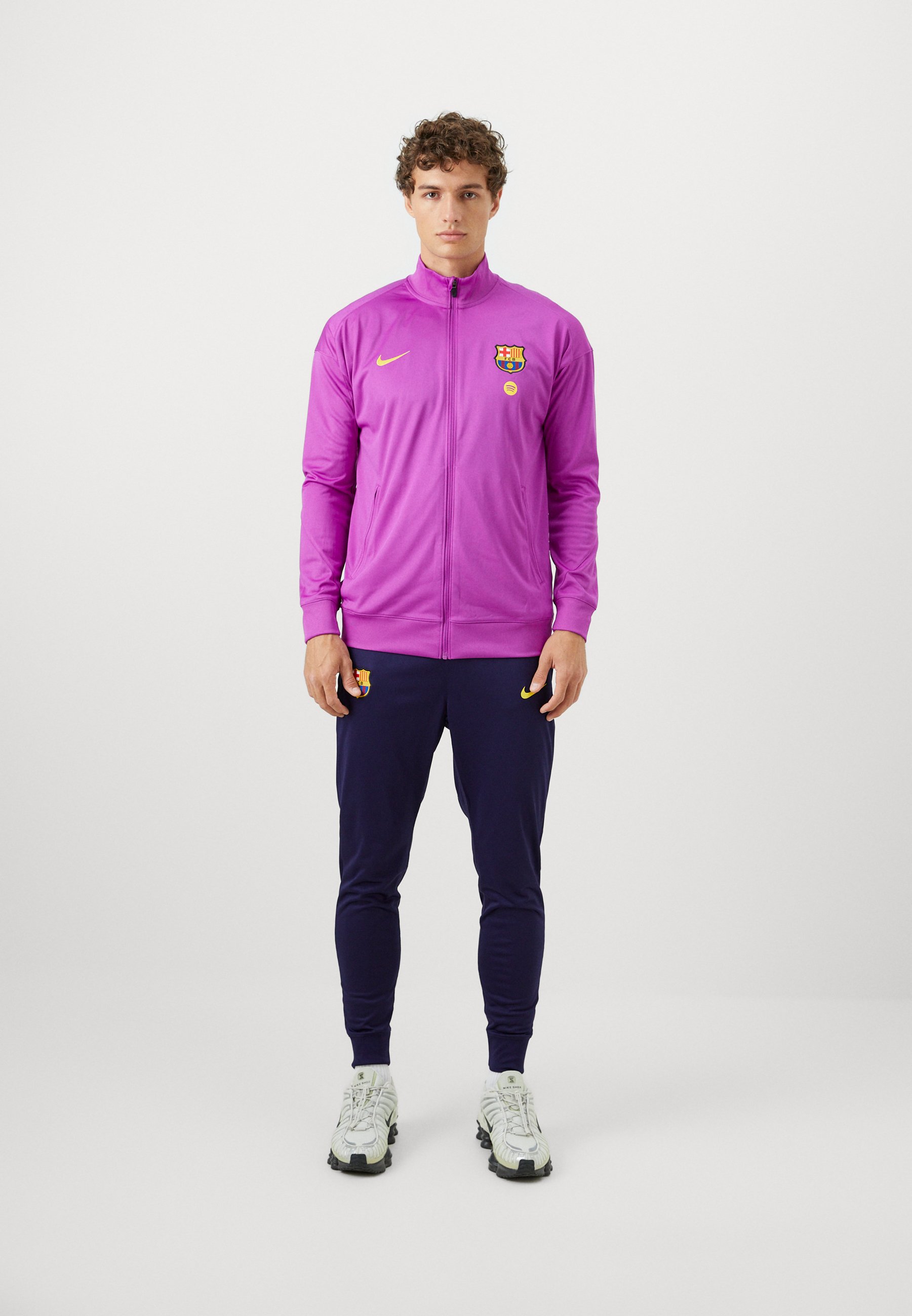 purple nike tracksuit mens