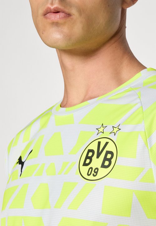 PUMA BVB WARM UP - Club wear - silver-coloured mist/yellow alert — photo 6