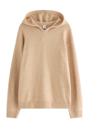 Sweat à capuche - beige melange
