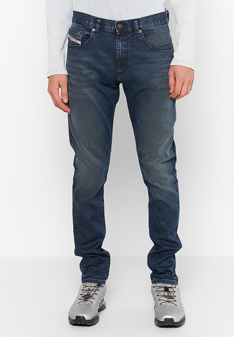 Diesel Straight leg jeans donkerblauw Diesel Straight leg jeans donkerblauw