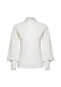 CABLE COLLAR - Striktrøje - off white