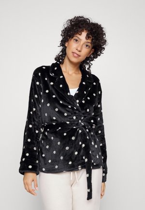 ONLY ONLMELODY SHORT SOFT ROBE - Halat de baie - night sky with dots