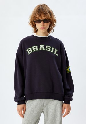 OVERSIZED  - Sweater - dark blue