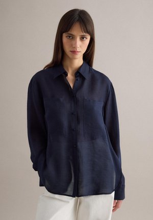 LONG SLEEVE WITH CLASSIC COLLAR - Hemdbluse - blu bluette