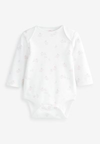 Next 4 PACK LONG SLEEVE  - Glaustinukė - pink white bunny