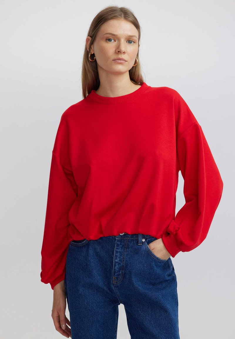 Ipekyol BALLOON SLEEVE  - Mikina - red