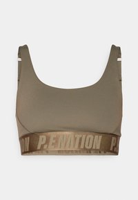 BACKCHECK BRA - Medium support sports bra - khaki