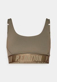 BACKCHECK BRA - Sport-bh met medium support - khaki